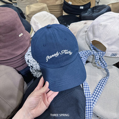 卸売り韓国2025年新型アルファベット刺繍ひさし野球帽女性が日除けを深めるアヒルの舌帽