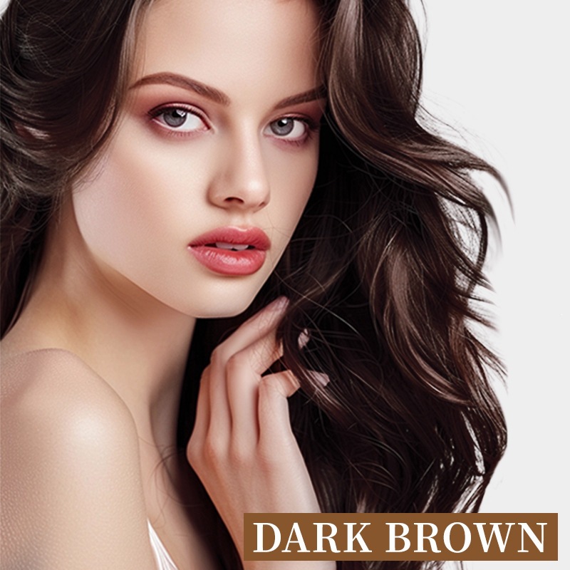 Un extracto de planta negra colorante para el cabello cubierto crema de color para el cabello blanco para el cabello negro en un lavado FDA colorante temporal para el cabello
