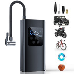 迷你便携式自行车打气筒气泵手持电动汽车轮胎无线充电车载充气泵