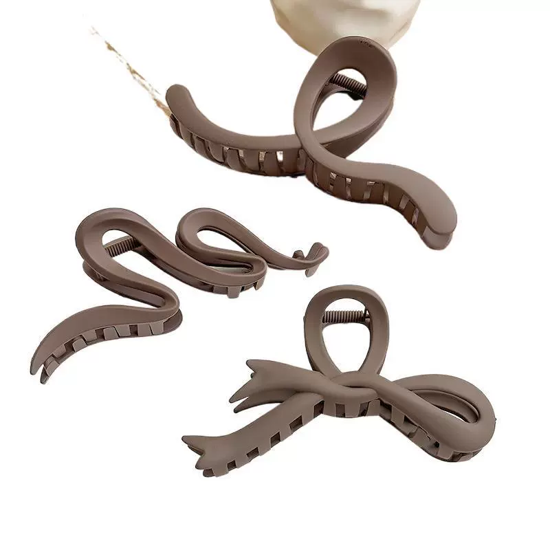 Заколки для волос, набор assorted, детские и взрослые, матовые формы 4,5–13 см