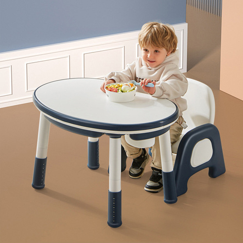 Children's kindergarten adjustable multifunction building block table and chair set for boys and girls learning toys