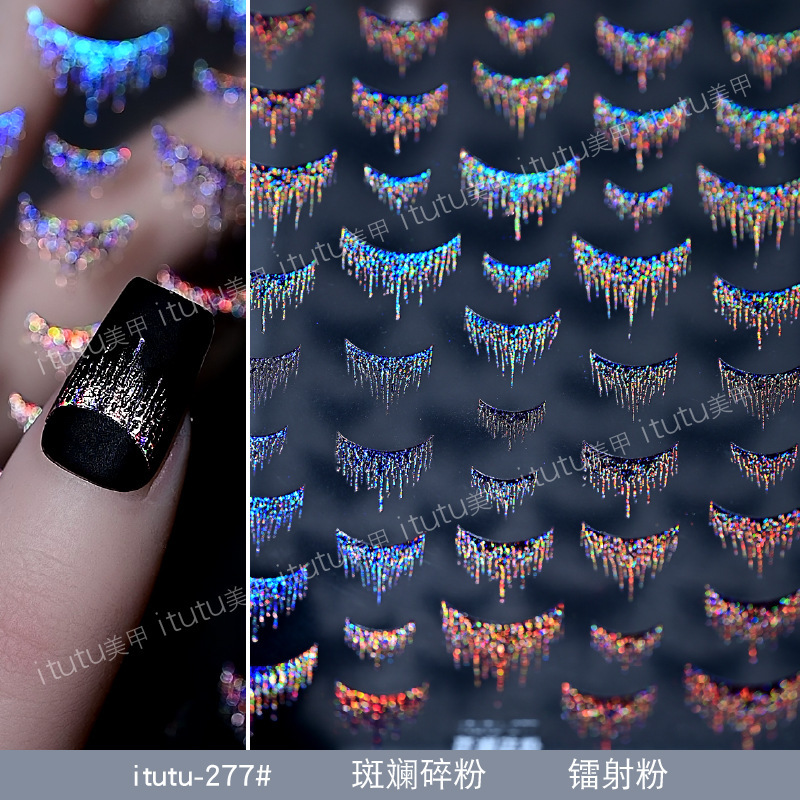 Polvo de fragmentación colorido polvo láser