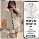 Pajamas with Chest Pad Women's Summer Cotton Short Sleeve Shorts Casual Korean Style Women's Outwear Home Wear suit Wholesale