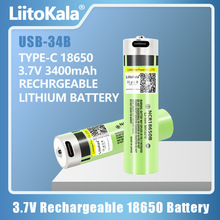 LiitoKala USB-34B 18650 3400mAh 3.7V늳 Type-C