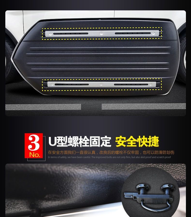 Car roof luggage box, off-road large-capacity SUV roof box, universal travel box with luggage rack included