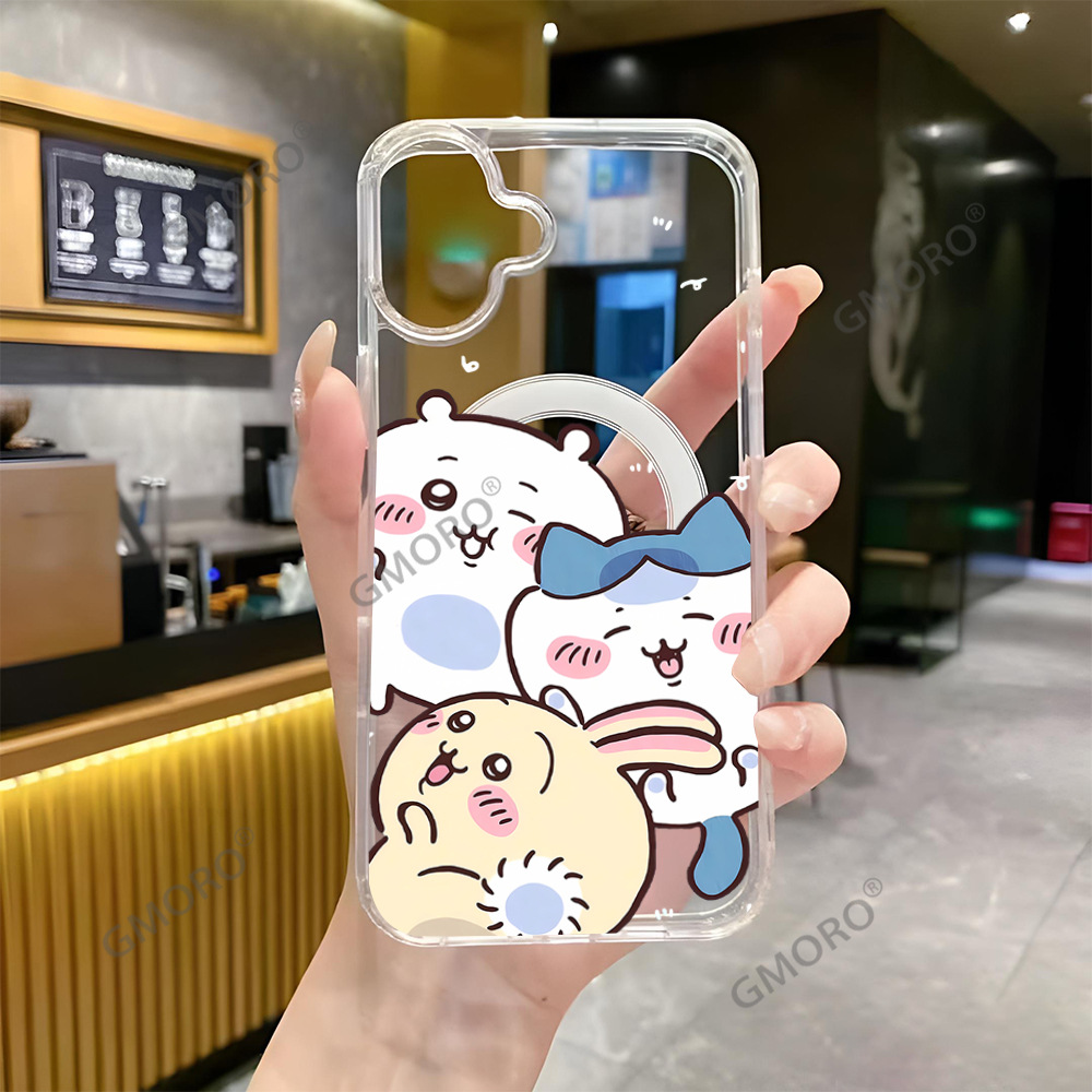 可爱吉伊卡哇iPhone15promax手机壳苹果17/16pro手机保护套14批发