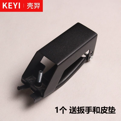 Universal Fixing Clip for Suv Car Roof Double-Layer Luggage Rack Frame Accessories (Roof box) - 1-crossbar-iron-buckle-comes-with-wrench-leather-pad