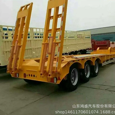 Ağır yük qoşquları Tow Trailer Engineering Machinery