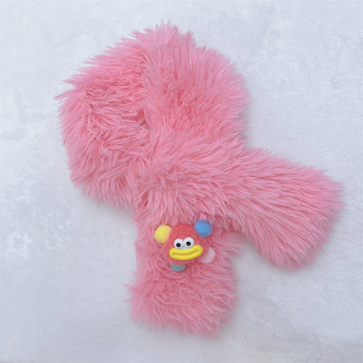 Демисезонный шарф, детский бархатный ветронепроницаемый утепляющий универсальный комплект, усиленная плотность