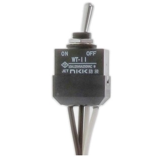 Switch with Wire Toggle WT-11AL Super Large Current Shaking Head Switch NKK