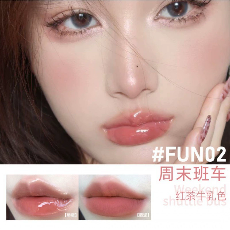 Leemember, acrylic double-sided lip gloss
