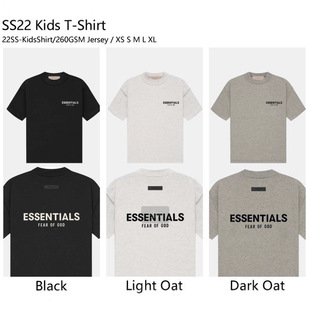2022SSͯ�b����essentials����Kids����T�� Tee