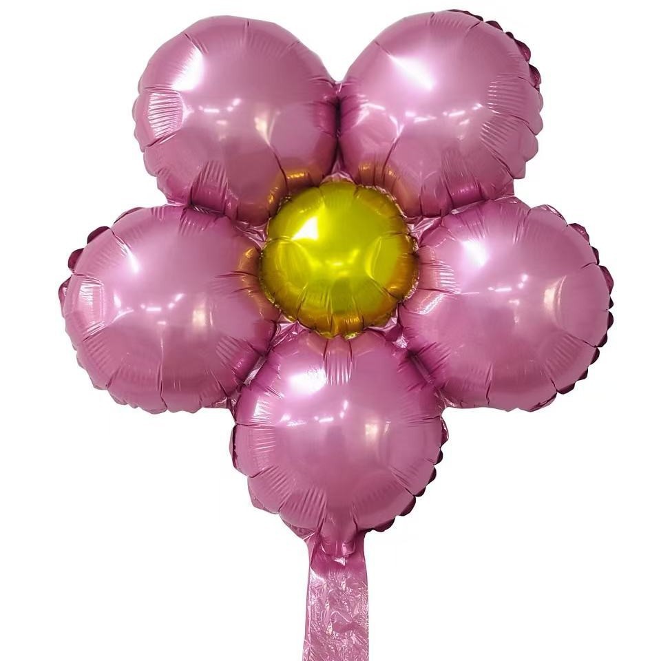 Lado volando mariposa mariquita flor película de aluminio globo decoración de la fiesta de cumpleaños de los niños forma de mariposa globo al por mayor image 55