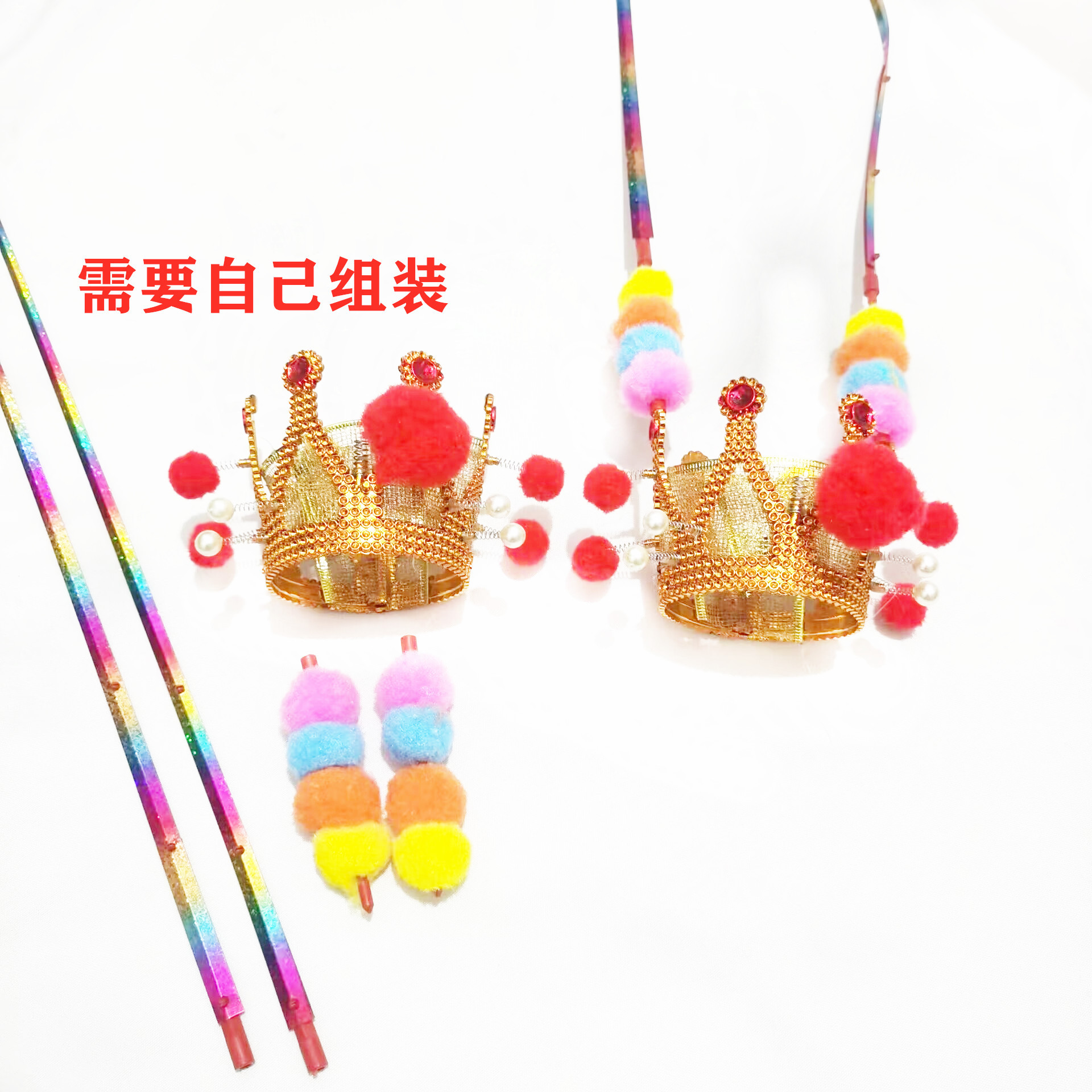 탑 햇 (램프 부착)