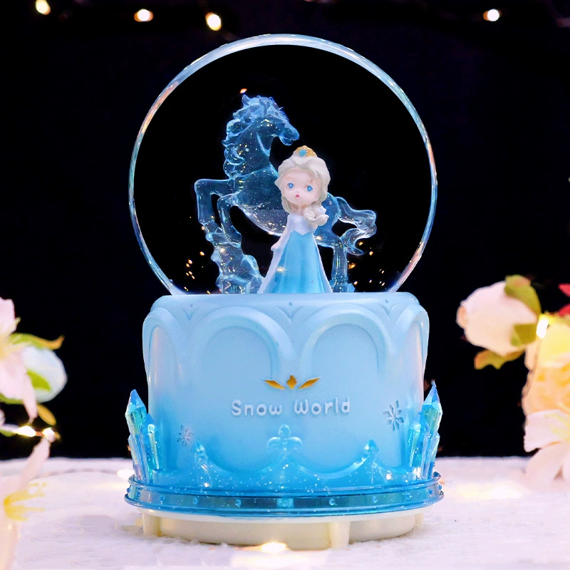Starry sky, music box, rotating night light, new collection