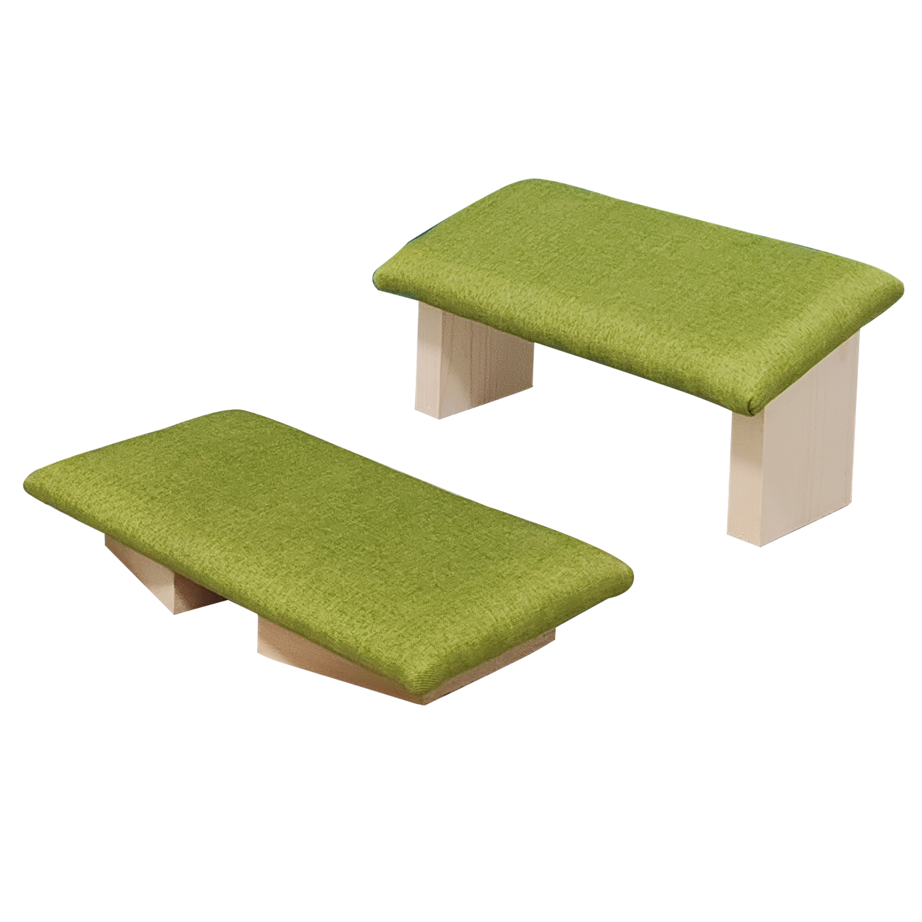 Taburete de meditación de madera sólida plegable, taburete de meditación, taburete de pierna, taburete de rodillas, taburete de rodillas, taburete inclinado