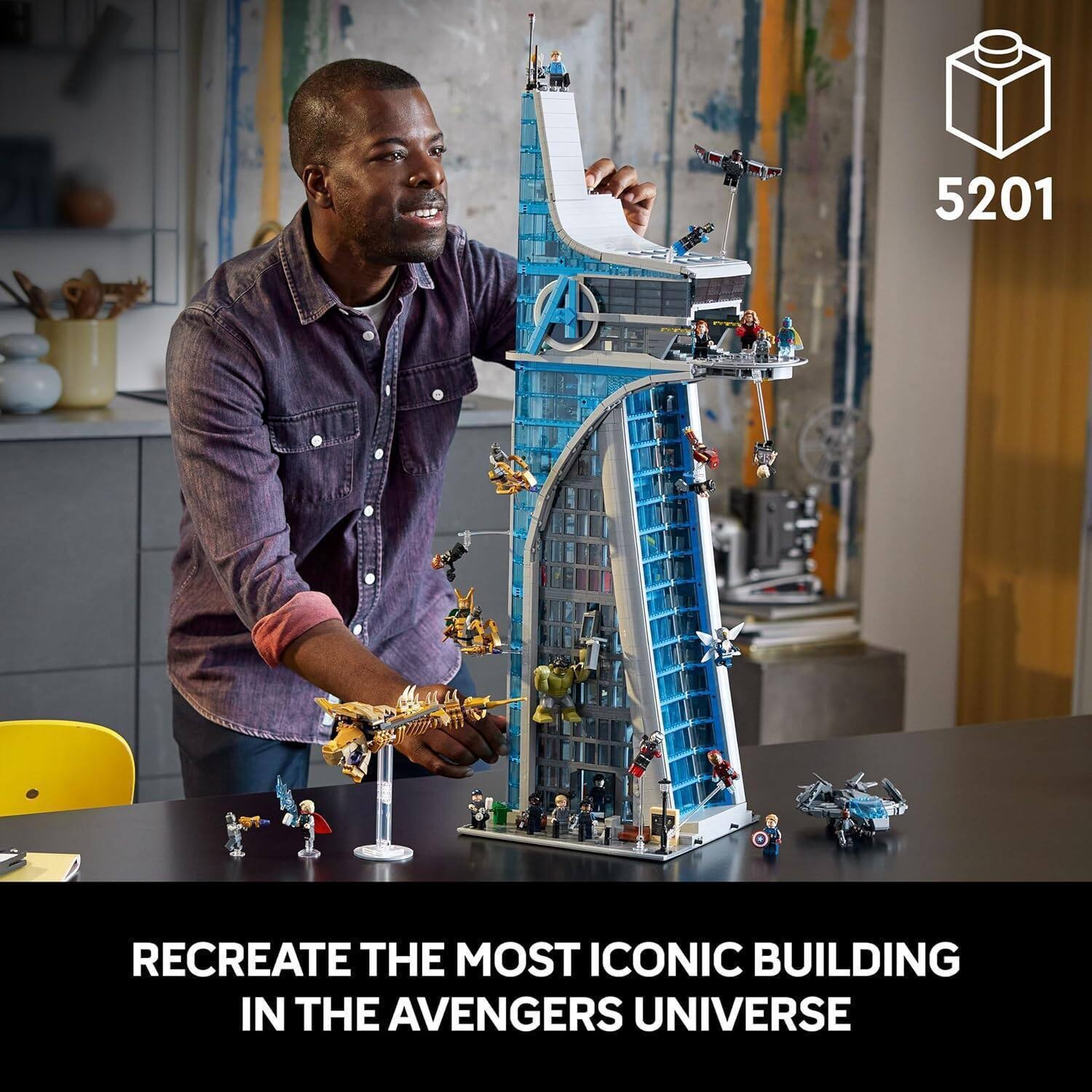 LEGO Marvel Avengers Tower 76269 Plastic Building Toy