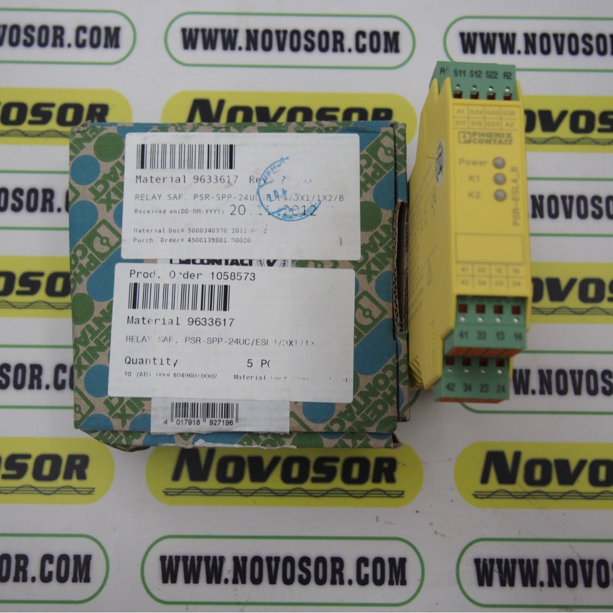 PHOENIX CONTACT继电器PSR-SPP-24UC-ESI  9633617咨询后下单