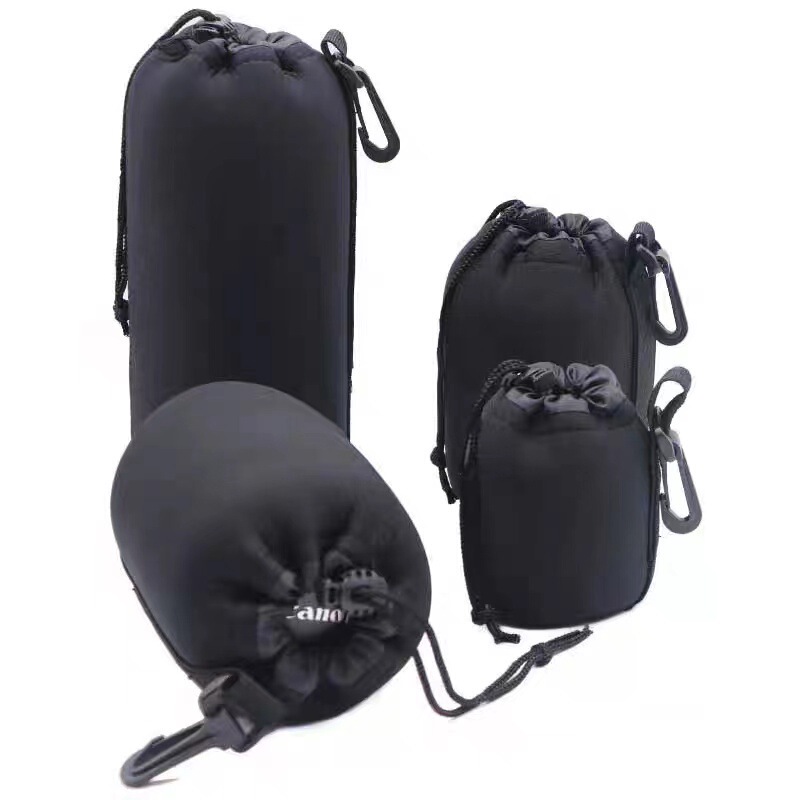 Camera Lens Bag, Matin Lens Tube, Matin Lens Bag, Thickened Diving Material Lens Bag, Lens Protective Case, Full Coverage