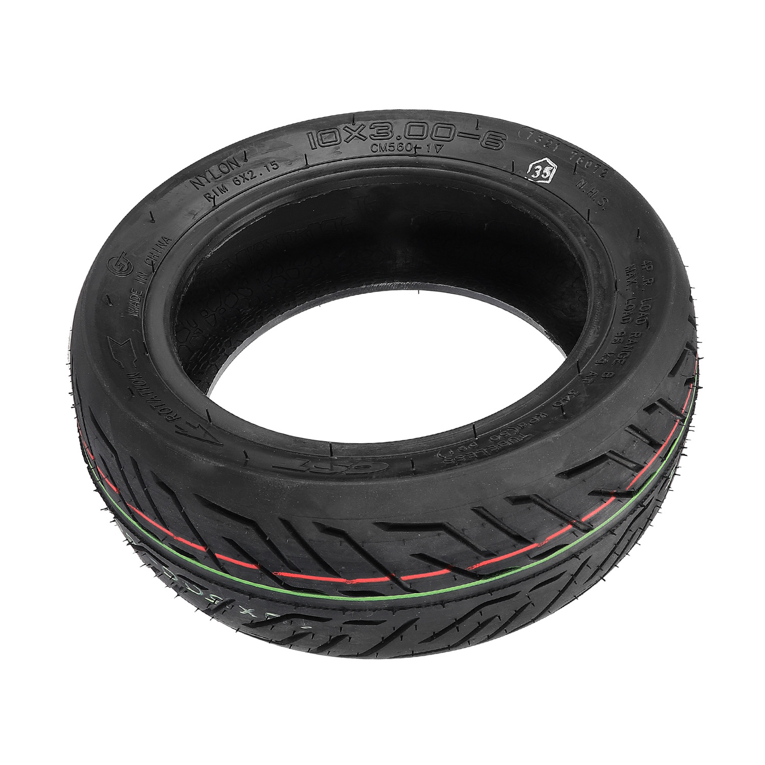 10*3.00-6公路真空胎适用Zero 11X  Kaabo Wolf 加厚加宽真空外胎