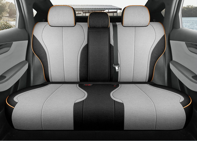 Suitable for Byd Destroyer 05 Seat Cover Full Surround Four-Season Cushion Destroyer 05 Linen Breathable Seat Cover