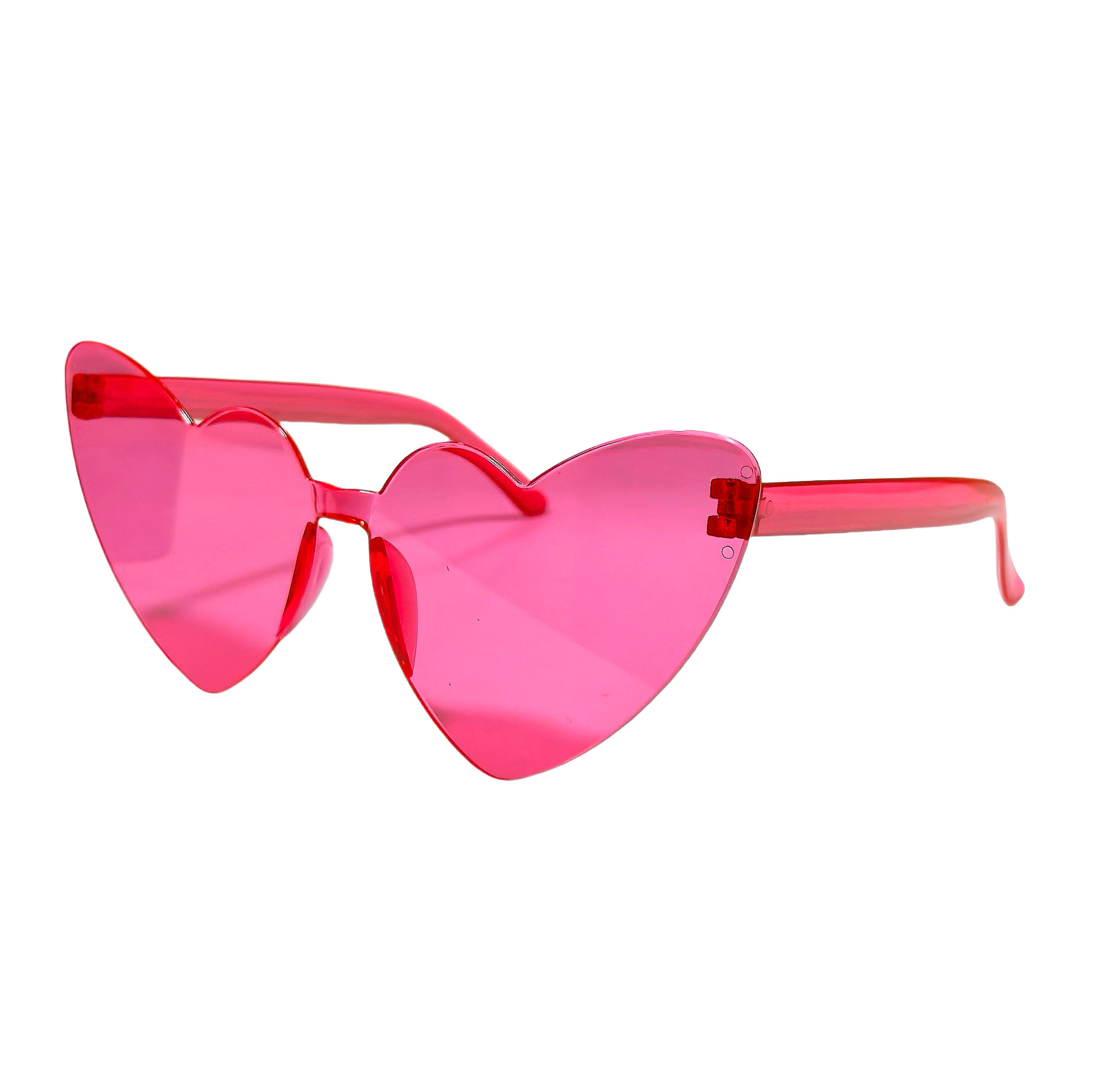 Gafas en forma de corazón Fábrica Gafas de amor de color gelatina de caramelo Personalidad Gafas de sol europeas y americanas Gafas de sol de corazón de melocotón para hombres y mujeres
