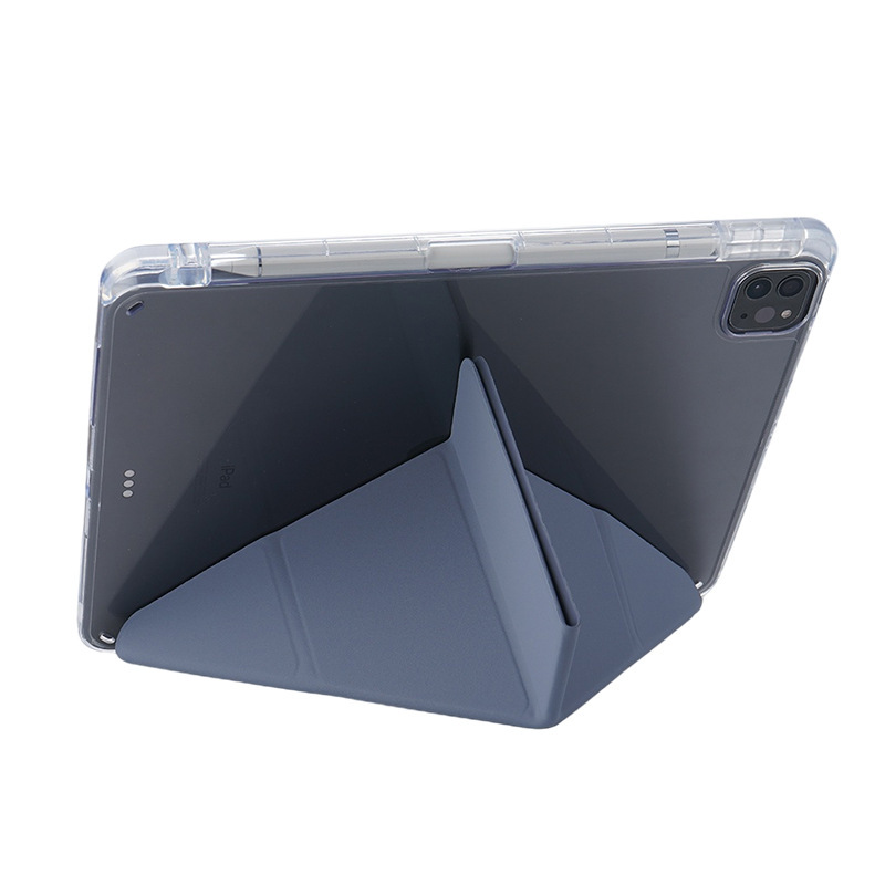 iPad11タブレット保護ケース3+Y折高透明アクリルAir11Y折タブレットケースPro11磁気吸着ケースに適用|undefined