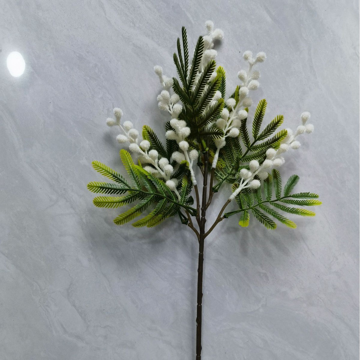 도나 쇼트 브랜치 5 꽃 아카시아 (화이트)