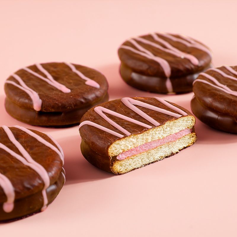 딸기소프트 코코아 파이 - 점원 추천 : [35팩 + 8팩 풀박스] 총 43팩 발송