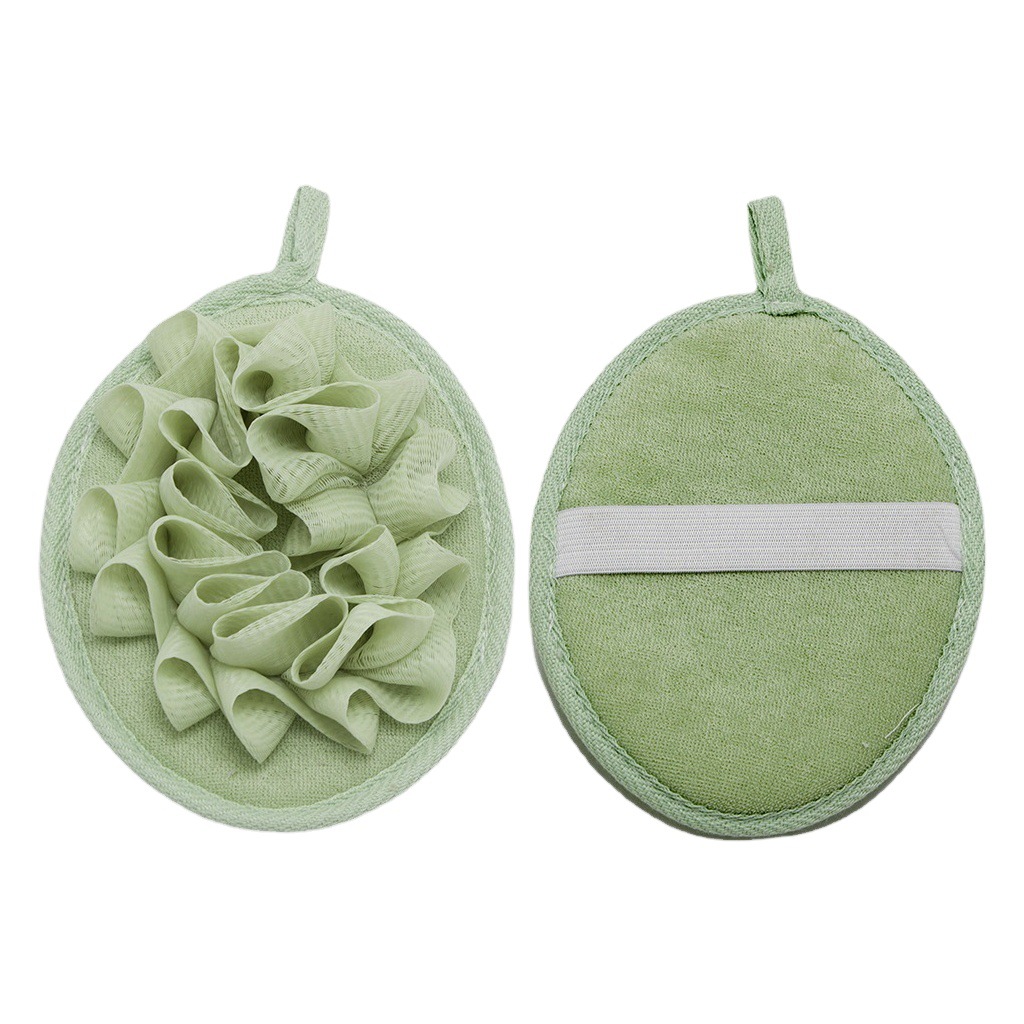 Toalla de baño simple de estilo japonés Toalla de baño lisa Bola de baño de espuma suave Baño Frotar Guantes de baño al por mayor