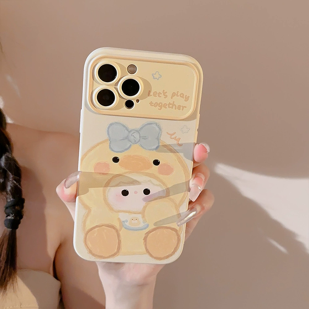 Apple, мультяшный совместимый чехол, 17promax, iphone