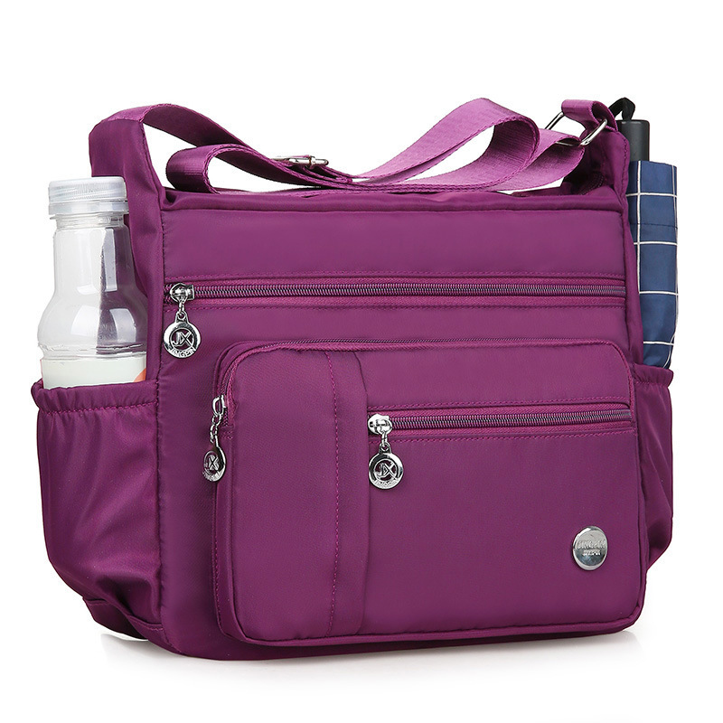Large Capacity new nylon bag Oxford cloth messenger bag women's casual canvas crossbody cloth bag women's shoulder waterproof shoulder bag