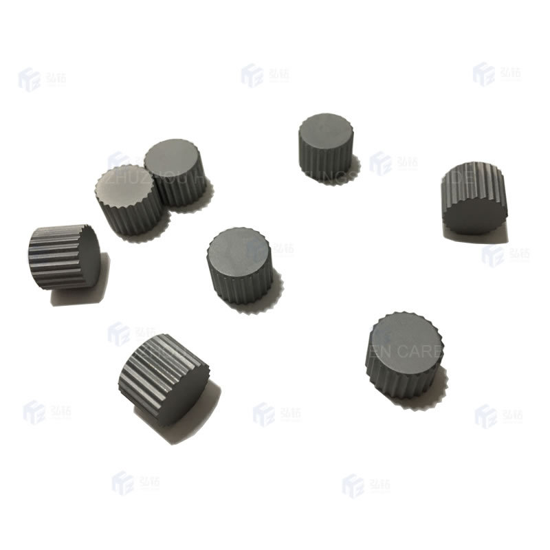 厂家生产 硬质合金锯形齿 合金件锯形齿 YG11C带齿合金圆柱钉