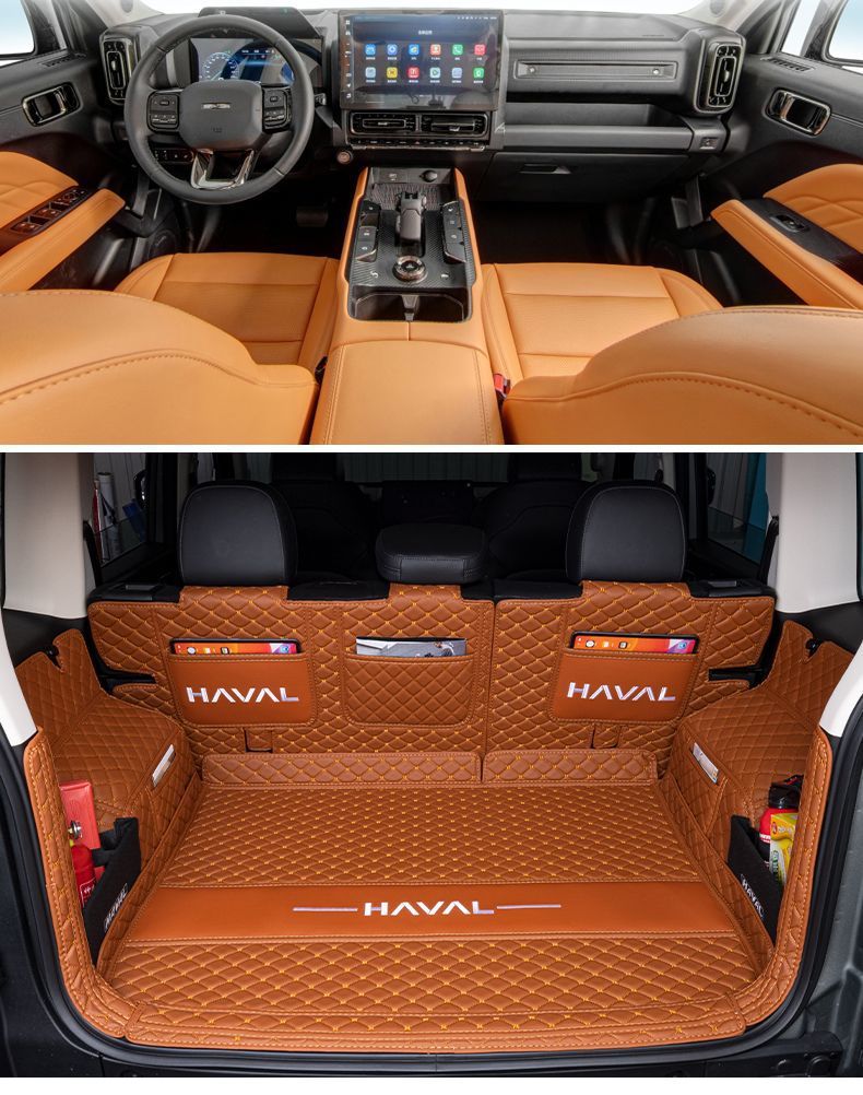 Suitable for 24 Haval Raptors Trunk Mat Surrounding Harvard Car Interior Modification Accessories Protective Trunk Mat