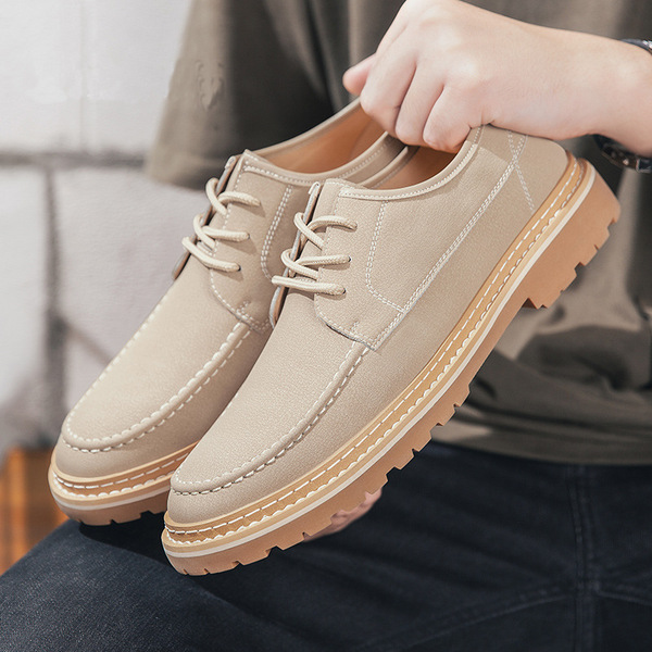 Demi-season trend casual fashionable shoes English style