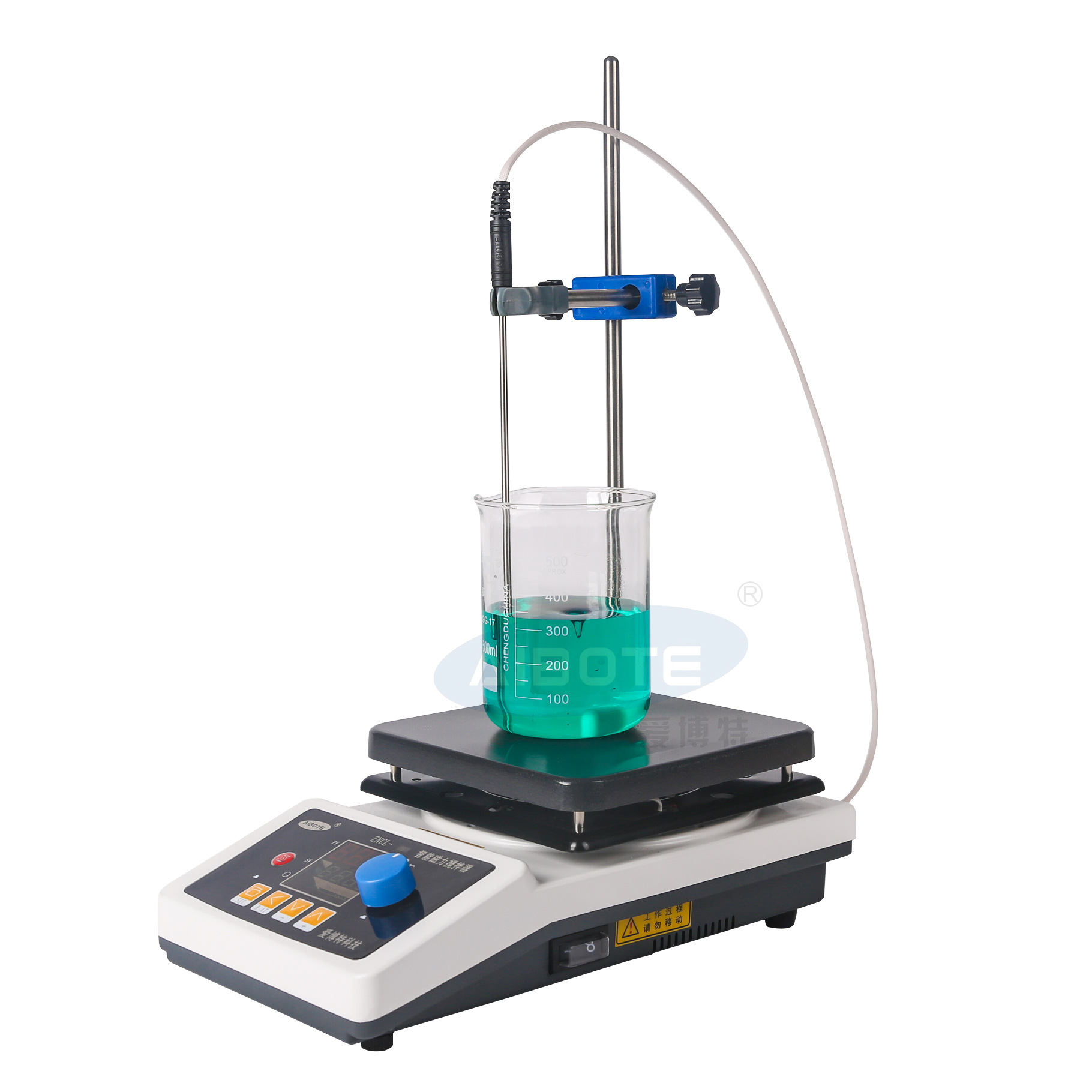 ZNCL-B型智能磁力搅拌器 zncl-bs数显磁力搅拌加热板 爱博特科技