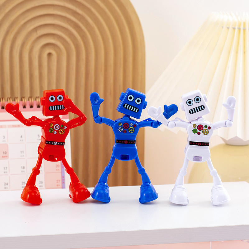 붉은 춤추는 로봇