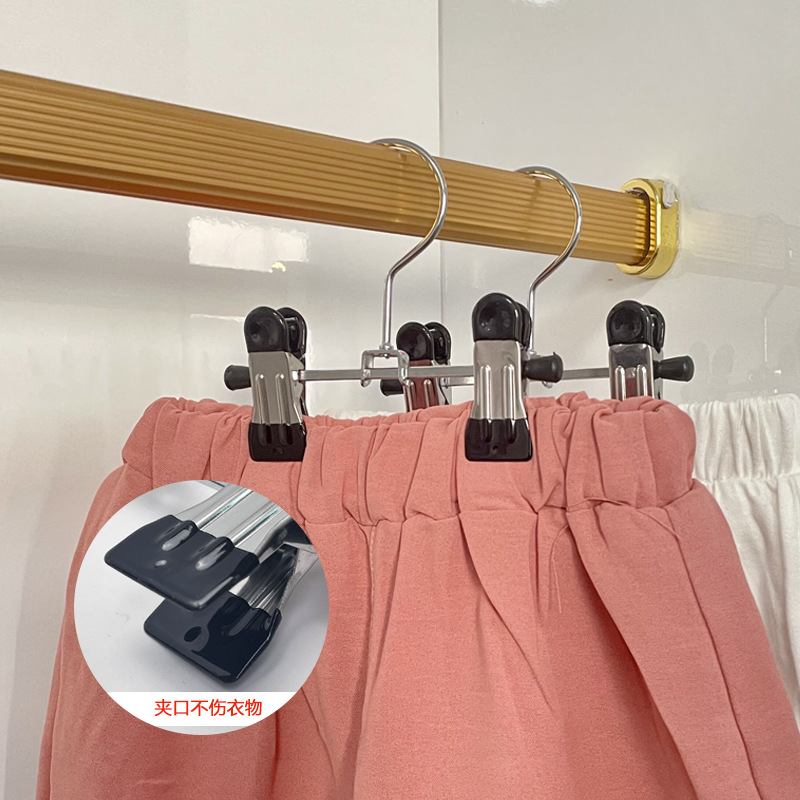 Универсальная металлическая детская вешалка, нескользящие штаны, Amazon