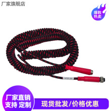 4P弹簧线半挂车货车双屏蔽抗干扰监控延长线车载专用车载视频线