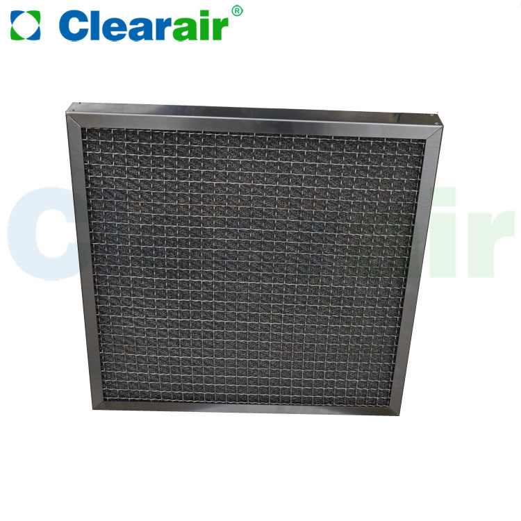 厂家直供不锈钢油雾收集器滤网CNC加工中心油烟净化器可清洗滤网