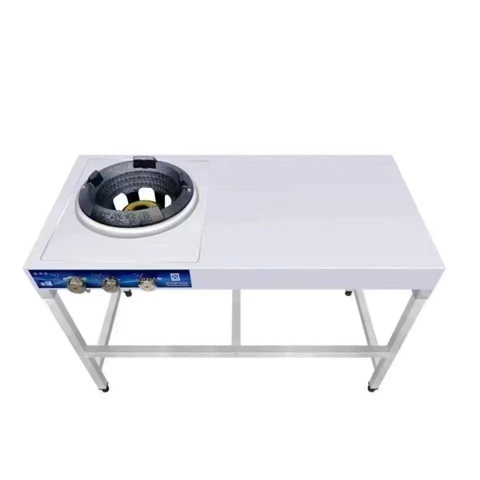 Protección contra incendios estufas de gas licuado comercial gas natural acero inoxidable estufas de cocina de doble boca restaurante estufas de doble boca