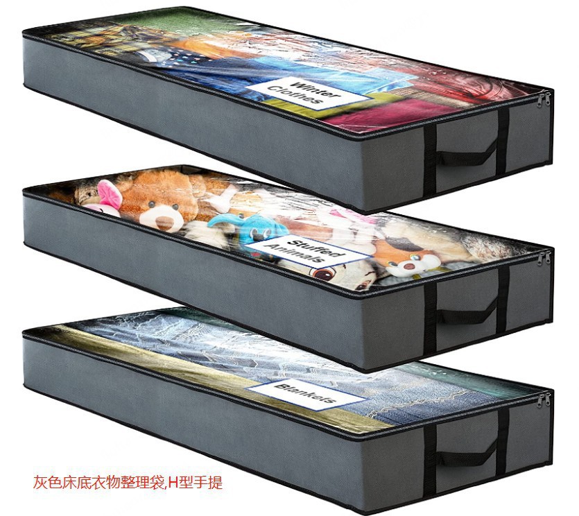 Gris oscuro H-tipo dos manijas 100*50*15