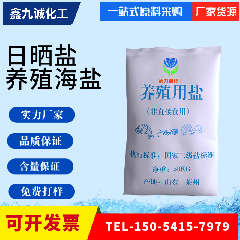 日晒盐海盐污水处理海水养殖大颗粒中颗粒工业日晒盐氯化钠