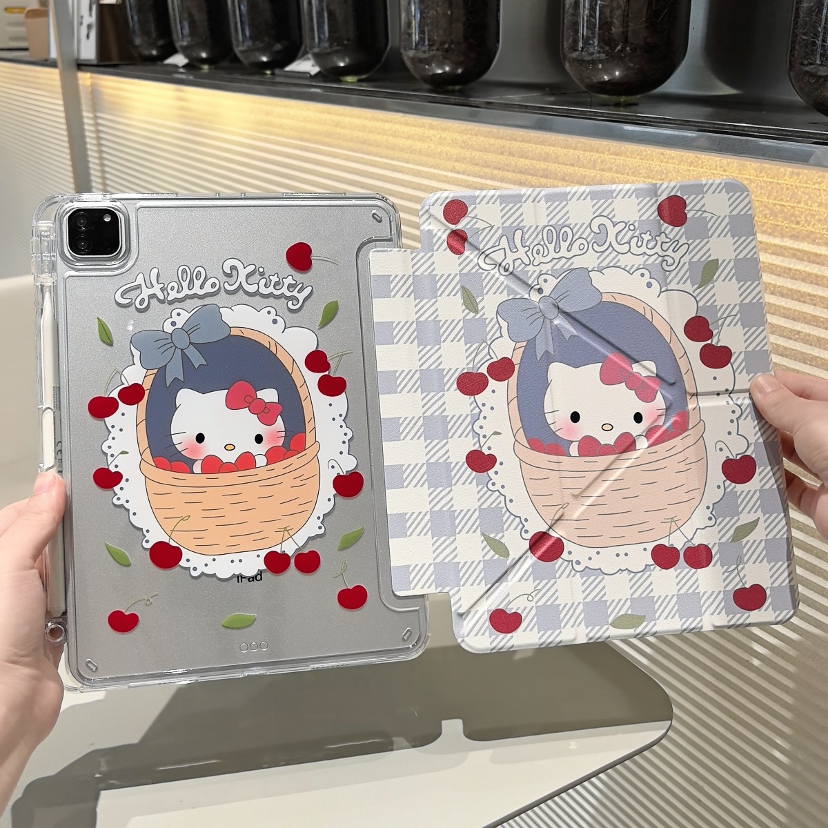 Suitable for New Ipada Tablet Case 3+Y Type Foldableing Air67 Protective Case Mini Anti-Fall with Pen Slot