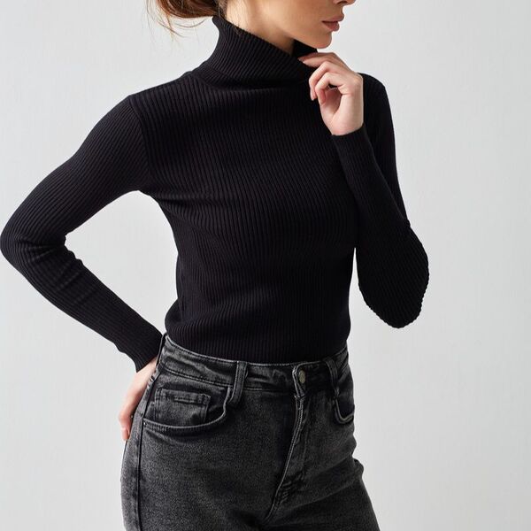 knitted autumn sweater