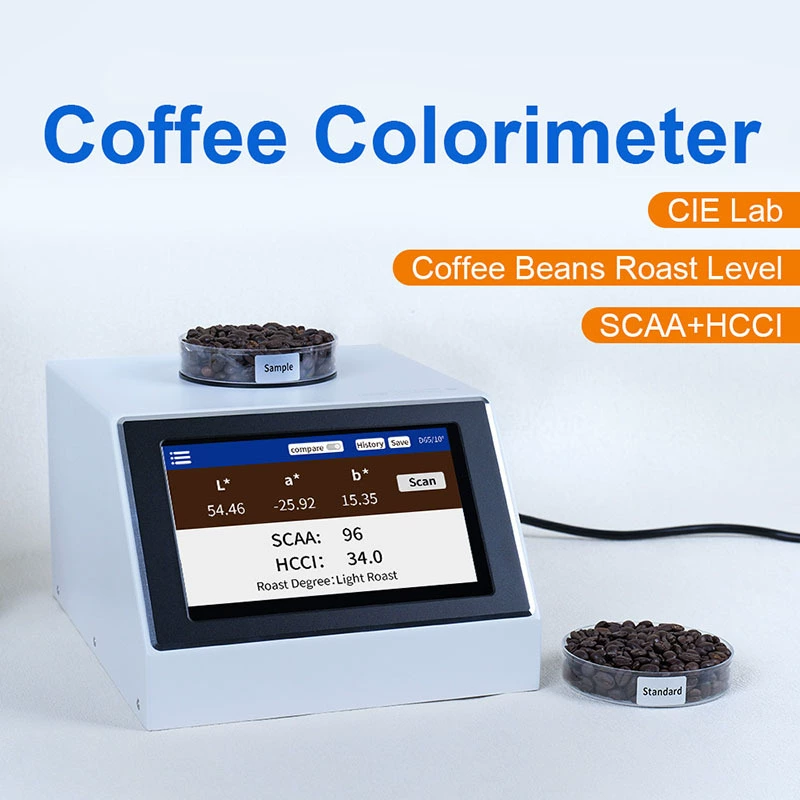 LS177C кофе цветодифференциал Профессиональное измерение значения кофе в зернах SCAA Степень обжарки и цветовой дифференциал