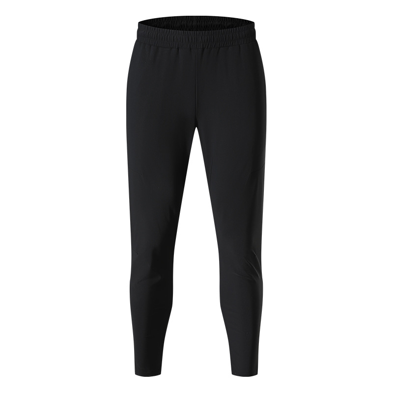 Men's Stretch Knit Jogger Pants For Running, Gym & Outdoor Activities - Breathable & Comfortable Loose Fit Sweatpants (Black, S-XXXL)_voghion.com