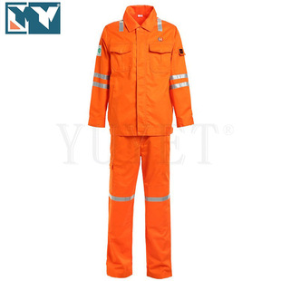 Cotton Flame Retardant Thickeneded Welding Clothing Customized Split Flame Retardant Welding Clothing Customized Welding Protective Work Clothing