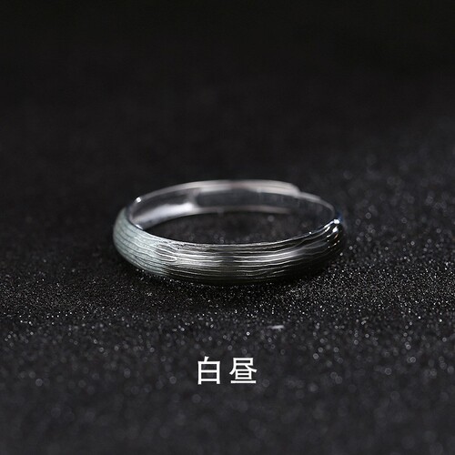 Vintage Silver Ring for Men - Handmade Silver Oxidized Solitary Ring, Creative Neutral Style Fashion Ring for Index Finger, Wholesale