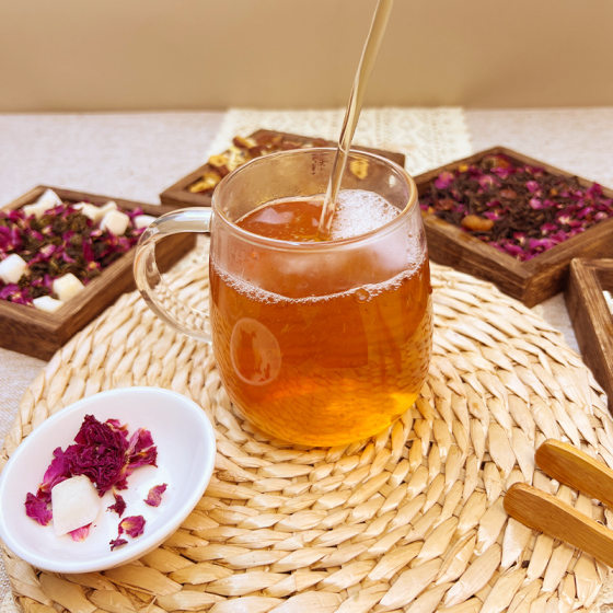 Chinese medicine milk tea base bag Chinese tea offline store milk tea tea bag tea frozen ingredients non-boiling tea base bag
